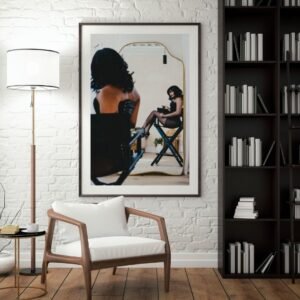 MIstress Sugar Framed digital print