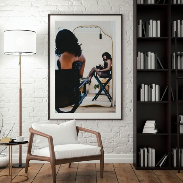 MIstress Sugar Framed digital print