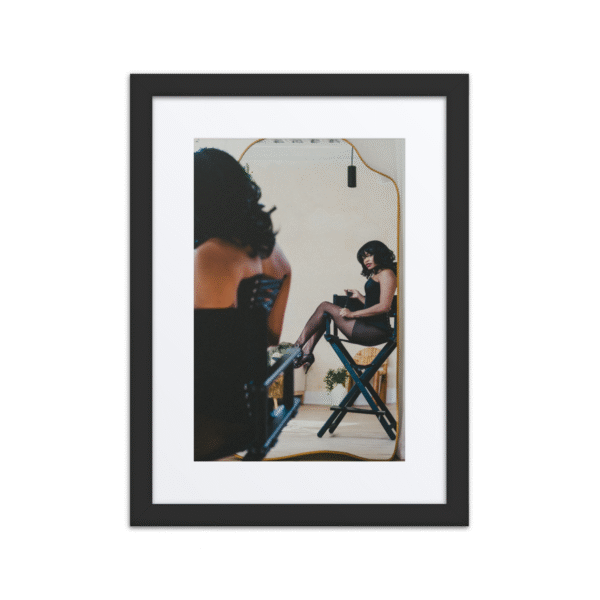 MIstress Sugar Framed digital print