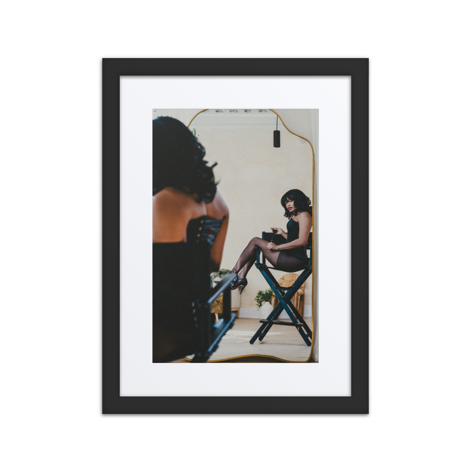 MIstress Sugar Framed digital print