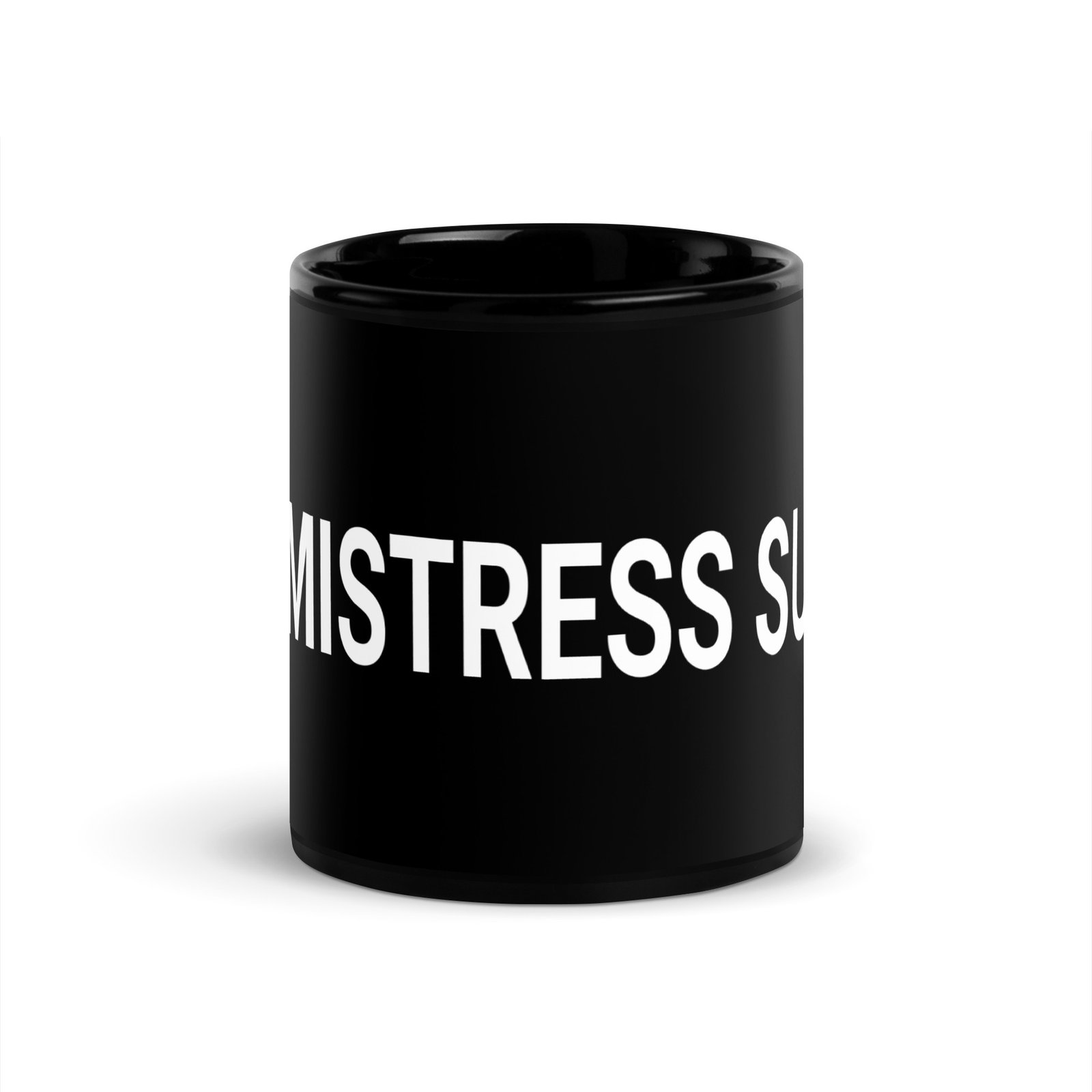 Yes Mistress Sugar Black Coffee Mug