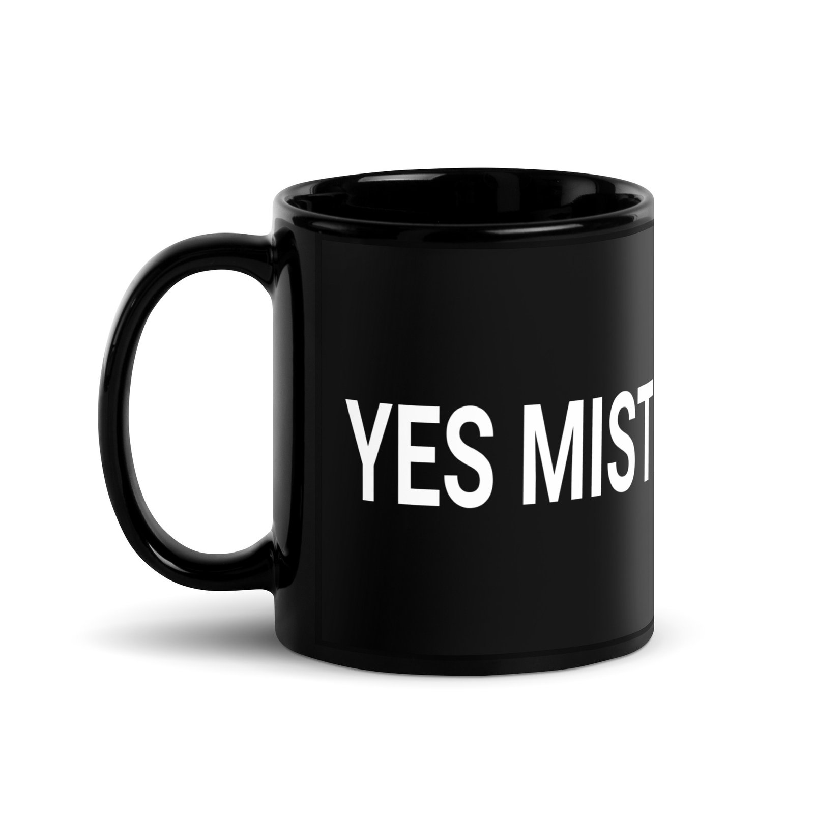 Yes Mistress Sugar Black Coffee Mug