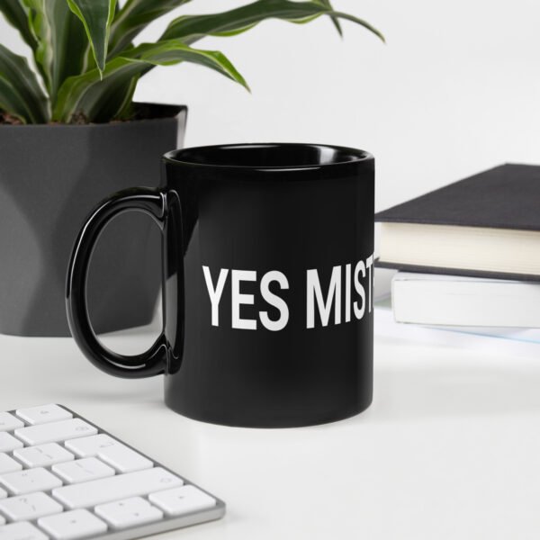 Yes Mistress Sugar Black Coffee Mug