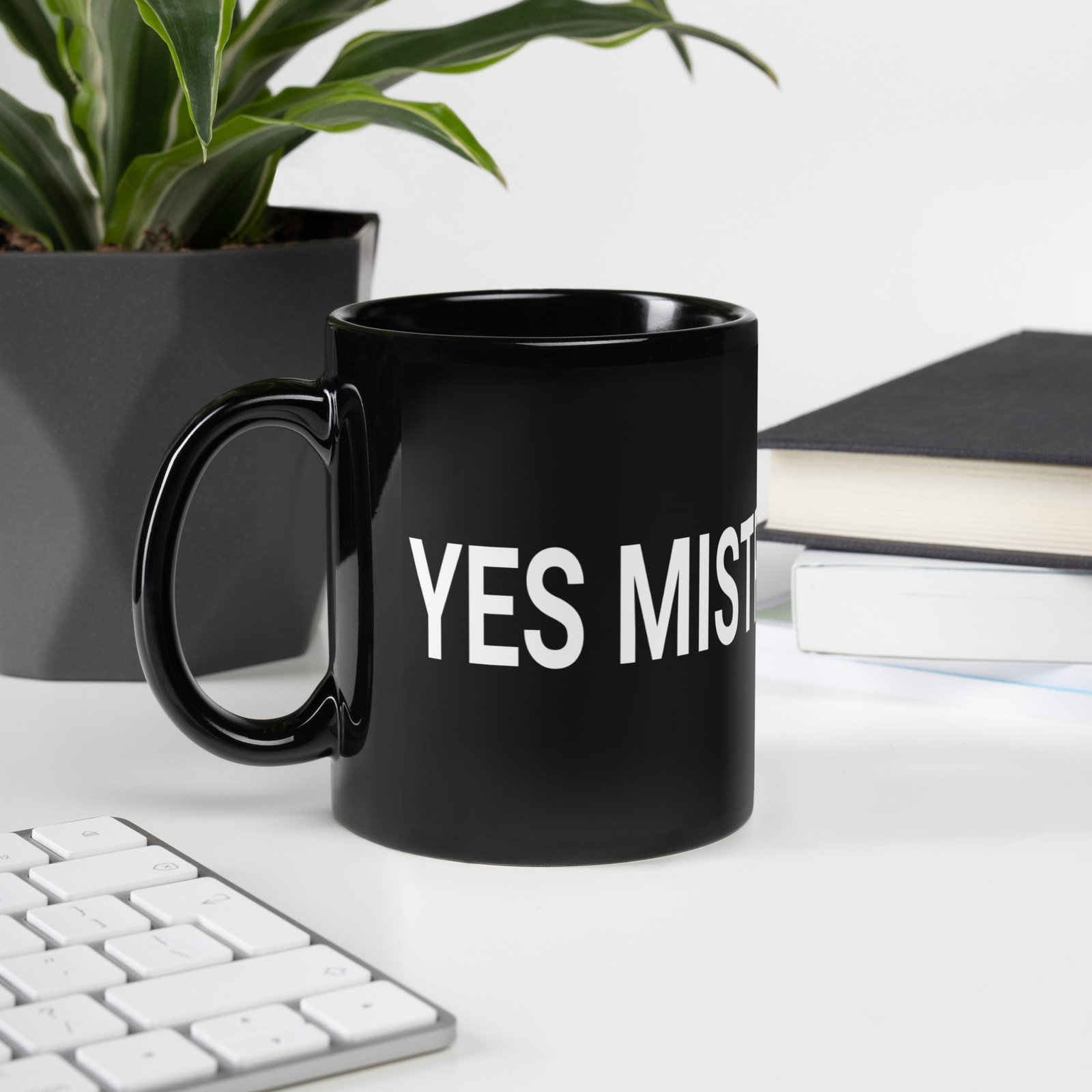 Yes Mistress Sugar Black Coffee Mug