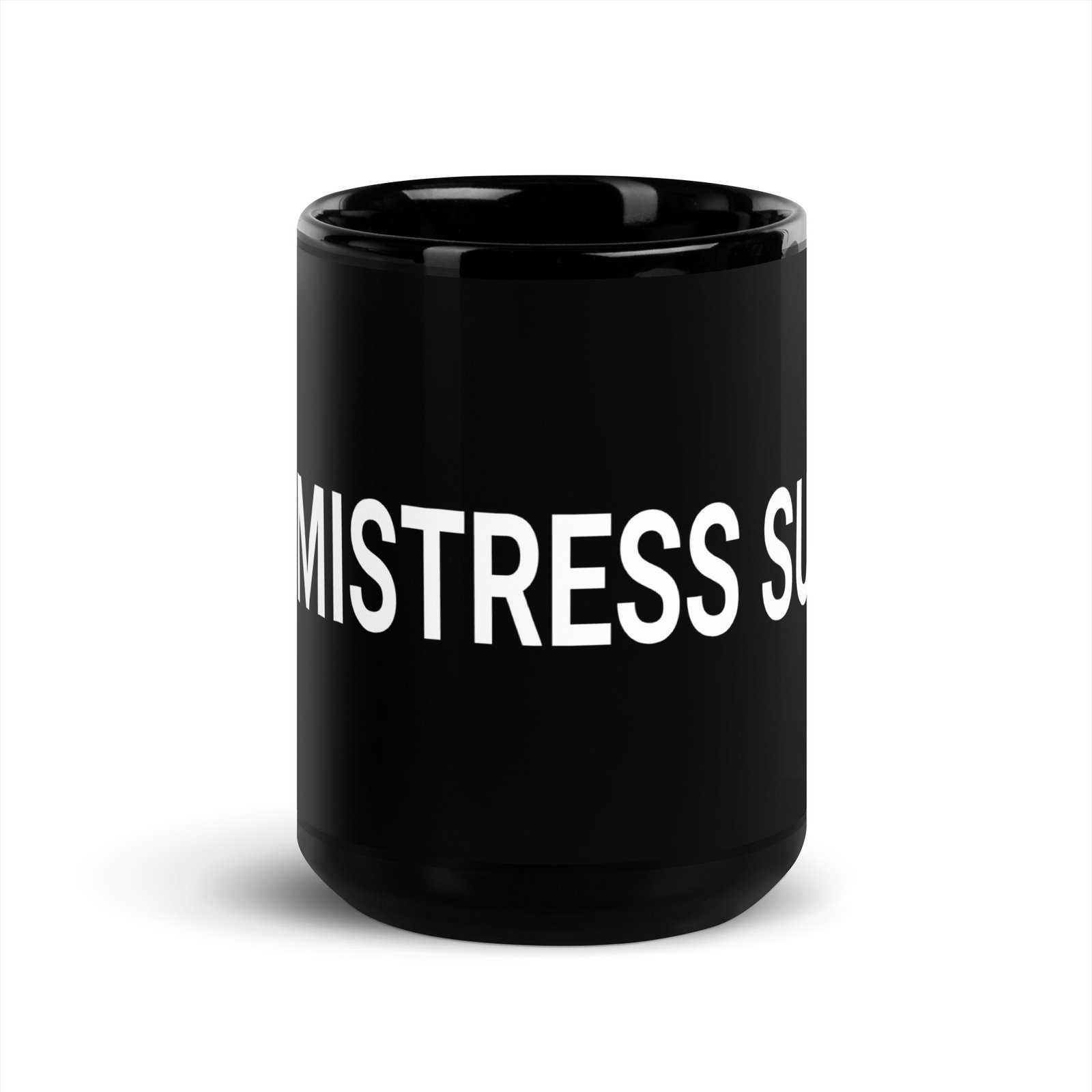 Yes Mistress Sugar Black Coffee Mug