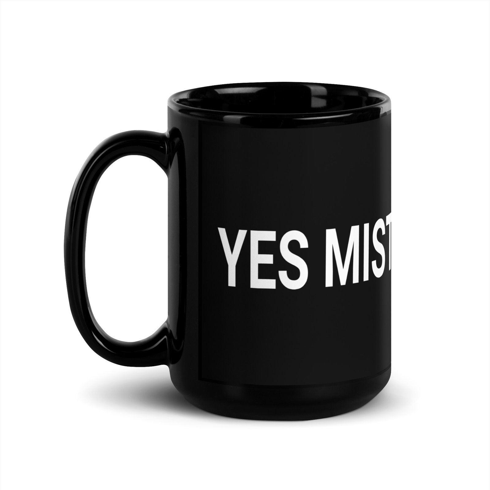 Yes Mistress Sugar Black Coffee Mug