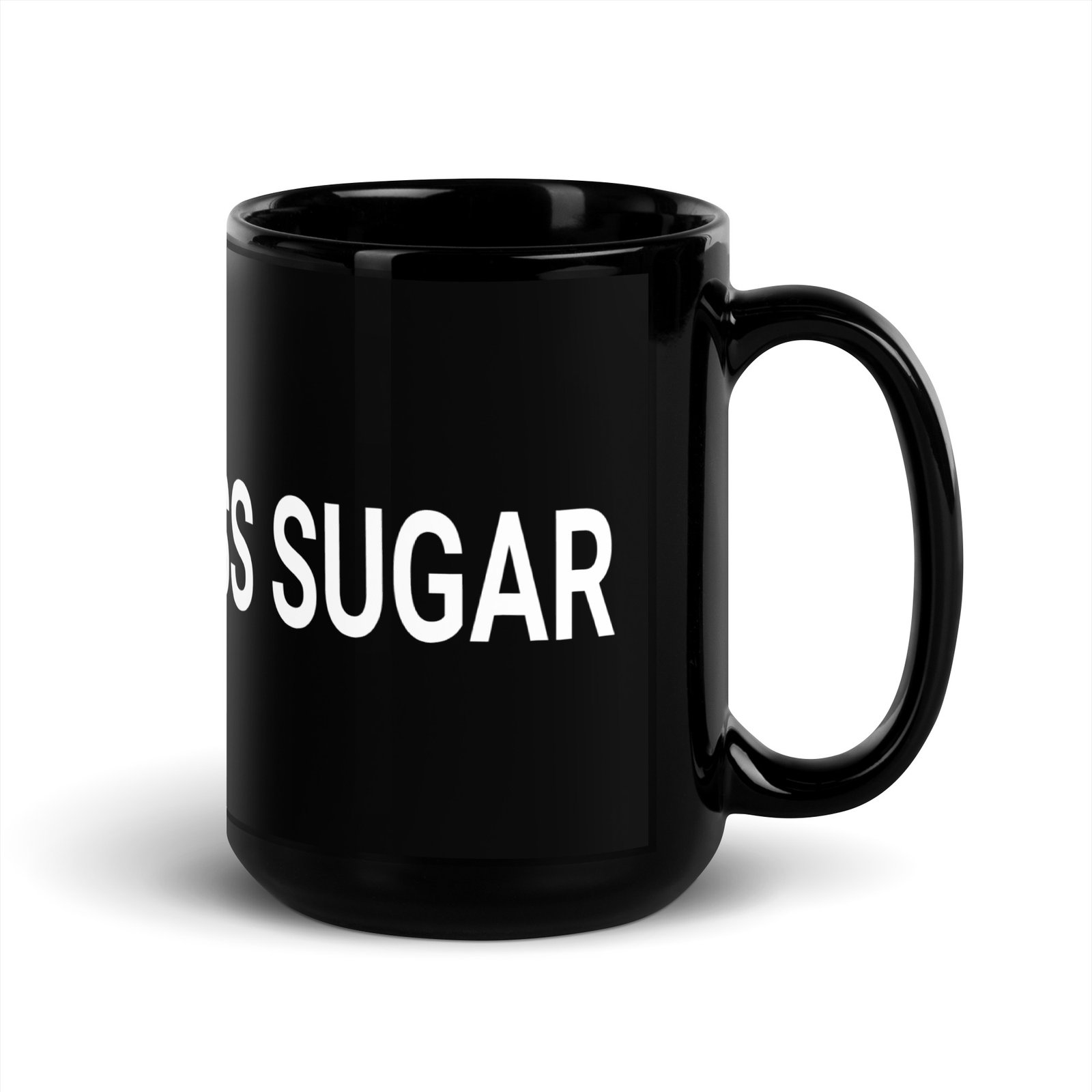 Yes Mistress Sugar Black Coffee Mug